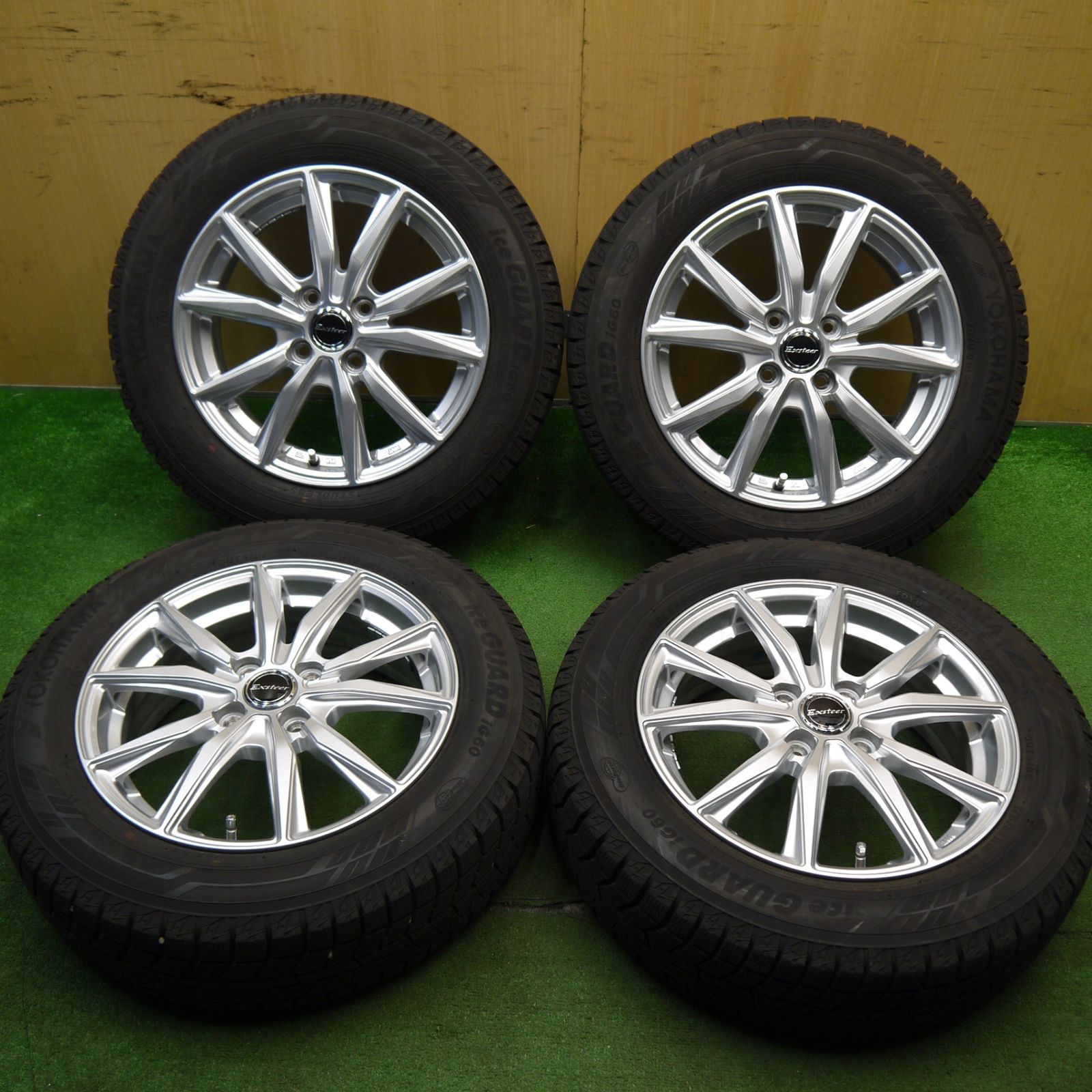 バリ溝 YOKOHAMA IG60 175/65R15 2017年制 スタッドレスタイヤ 2本セット  45 YOKOHAMA iG60 175⁄65R15 2021年製 スタッドレス バリ溝！キレイ！9