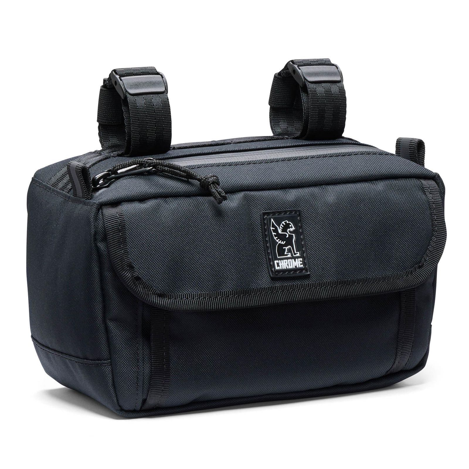 クローム ハンドルバーバッグ HOLMAN HANDLEBAR BAG|ホルマン ハンドル バー バッグ 現行モデル 3L 撥水 BLACK