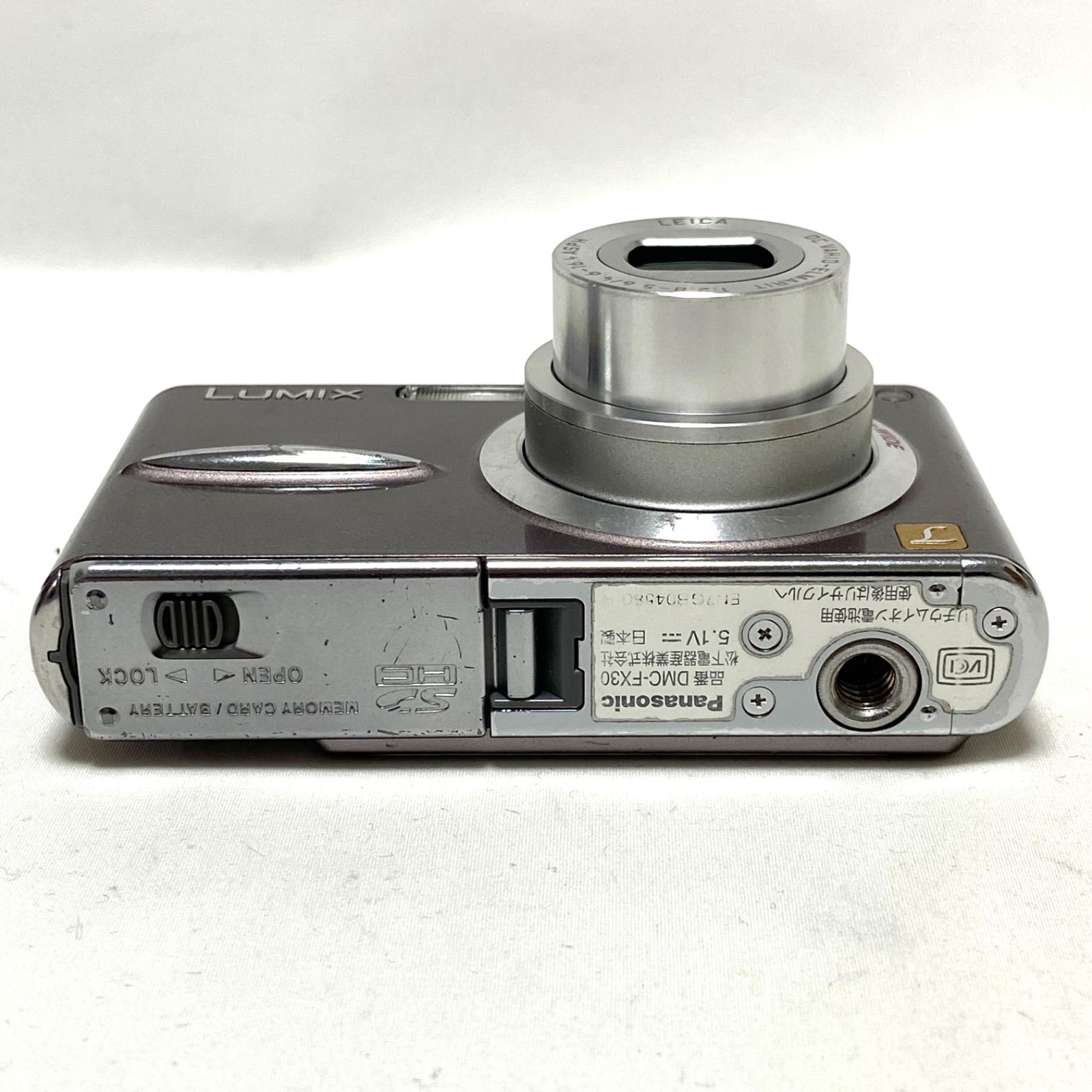 Panasonic LUMIX DMC-FX30 パナソニック ルミックス コンパクト 