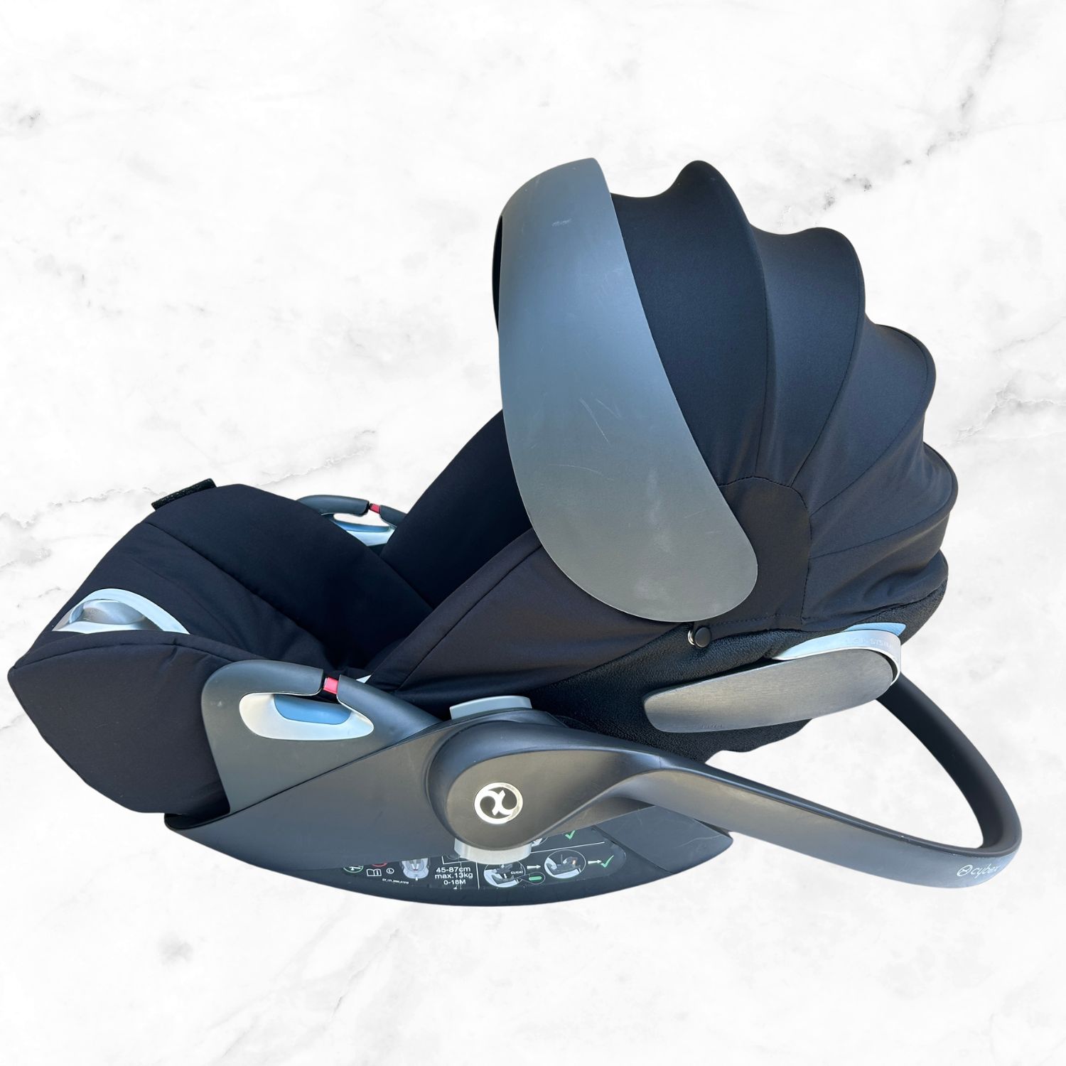 Cybex Cloud Z2 I-Size チャイルドシート グレー 美品 cybex CLOUD Z2