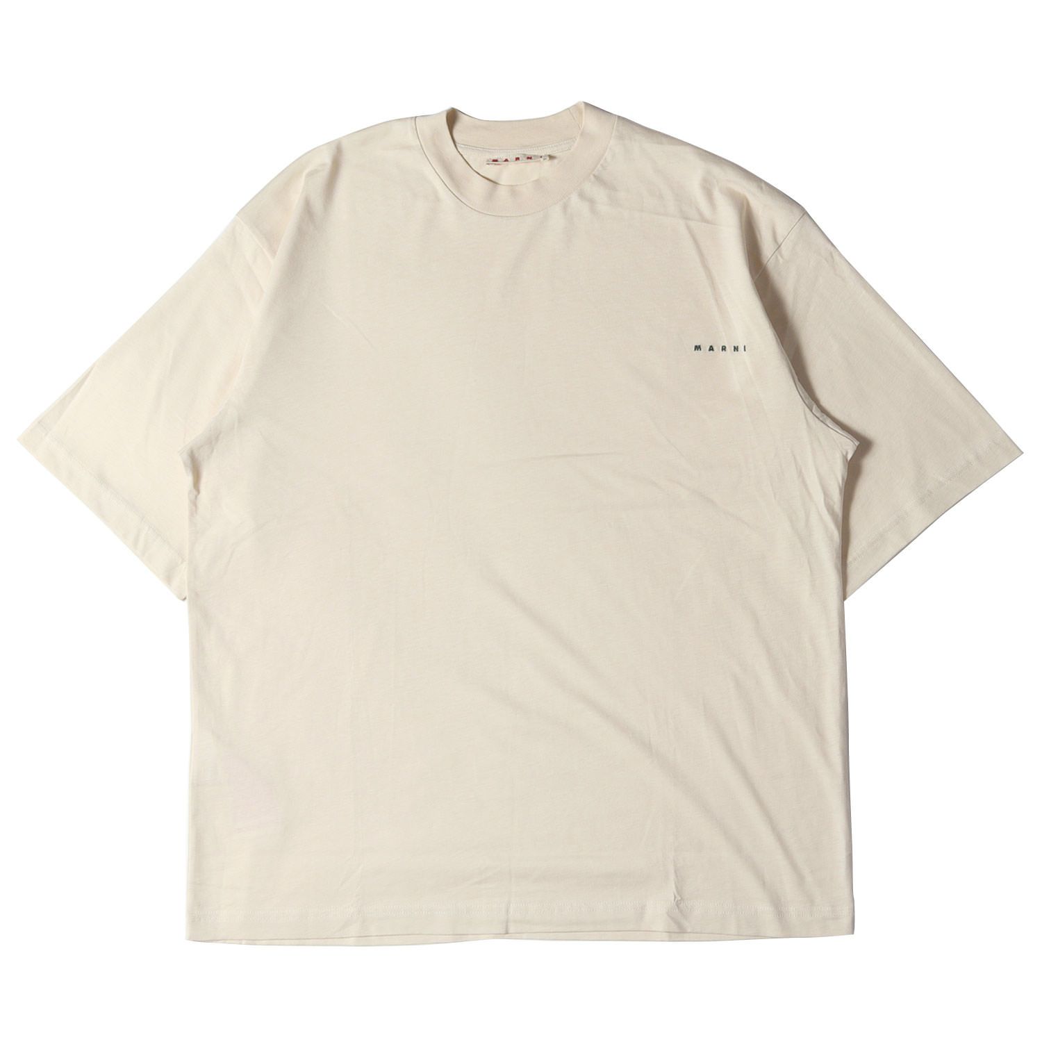 美品 MARNI マルニ Tシャツ サイズ:48 22SS ロゴエンブロイダリー ...