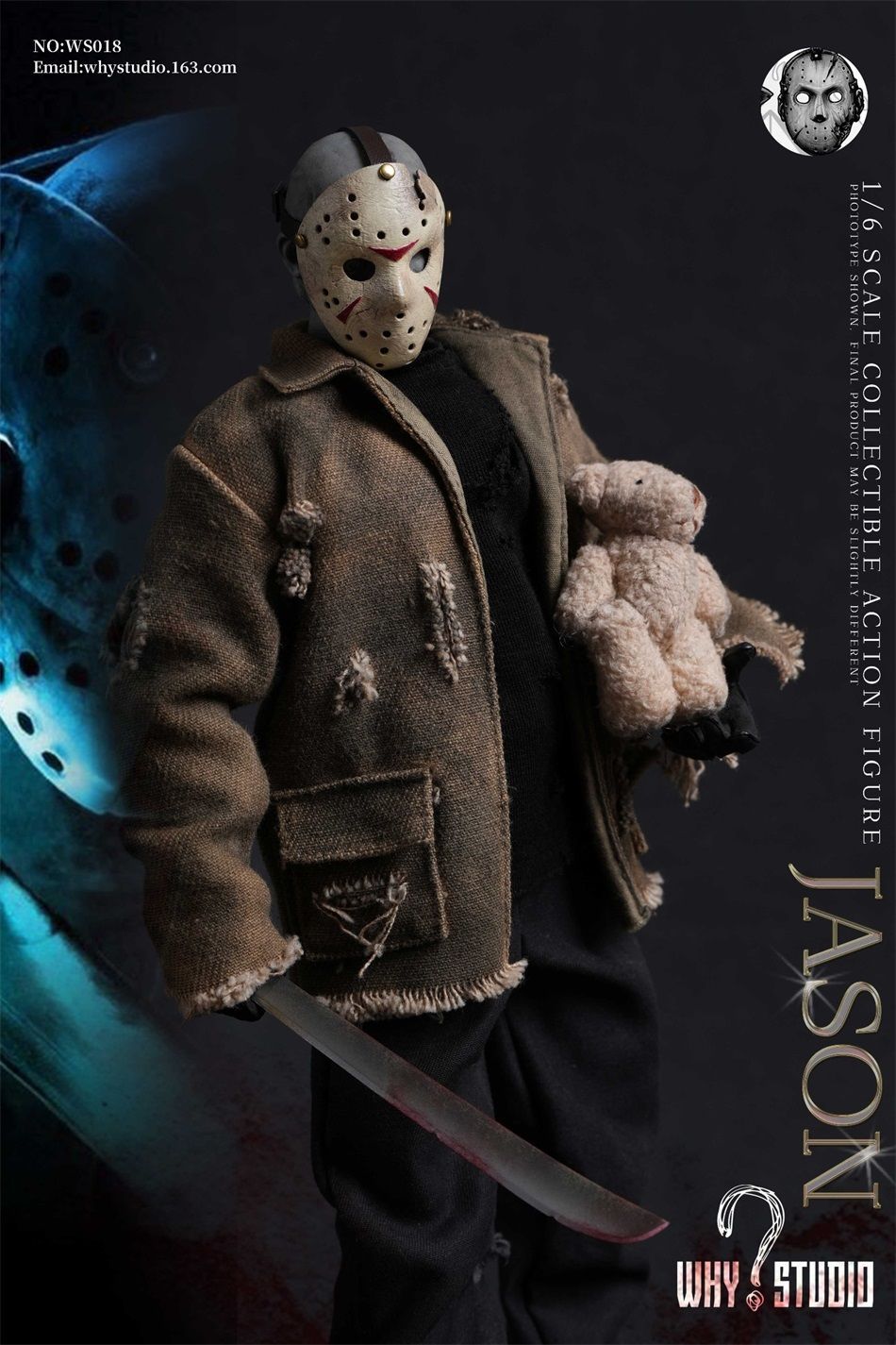 WHY STUDIO Freddy Vs.Jason 1/ 6 NO:WS018（Jason）フィギュア