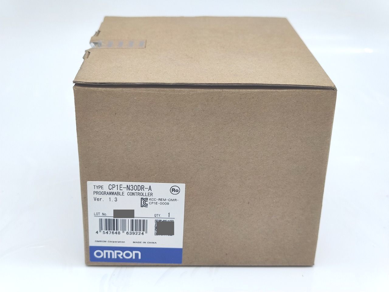インボイス対応 オムロン OMRON CP1E-N30DR-A Ver.1.3 その1