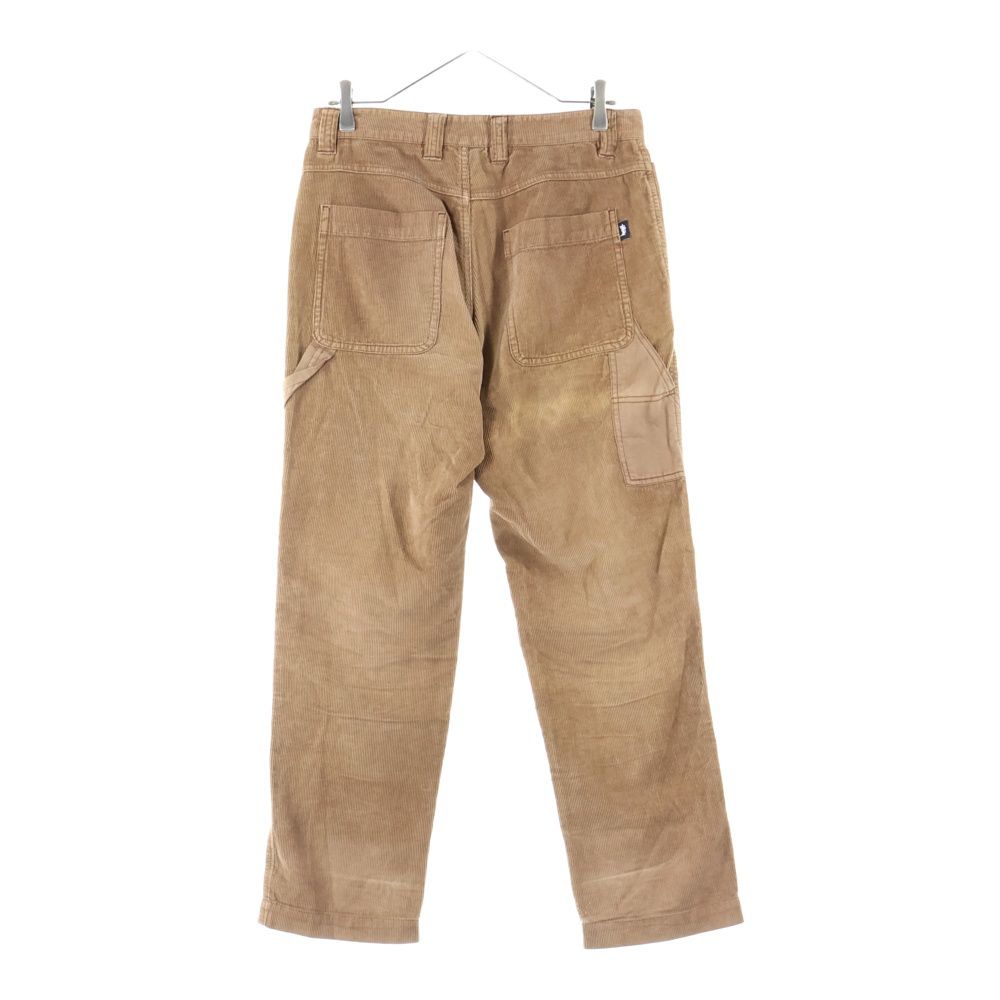 STUSSY ステューシー ダブルニー コーデュロイ ペインターパンツ ブラウン