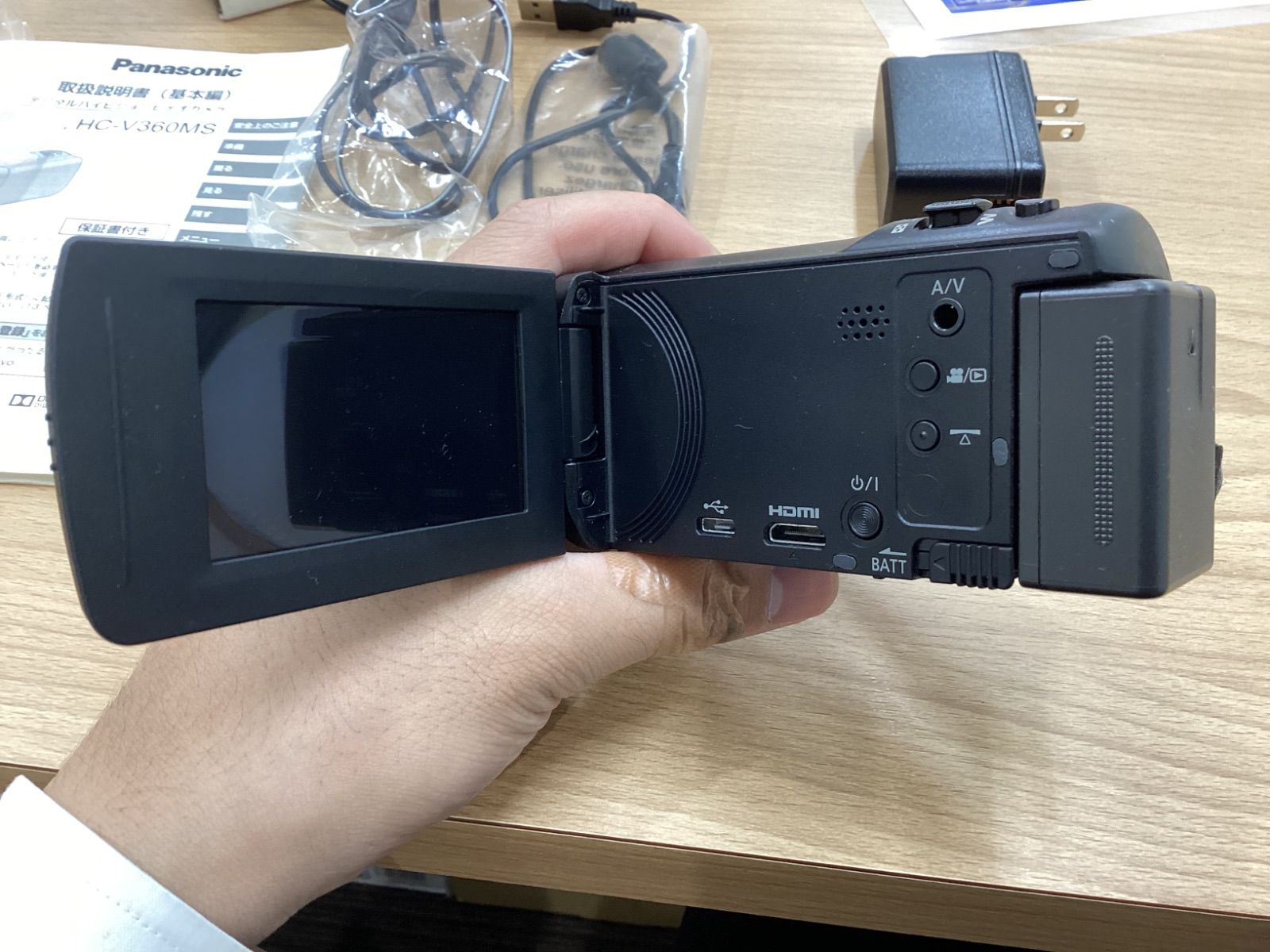 O358 ジャンク Panasonic パナソニック. HC-V360MS オンライン