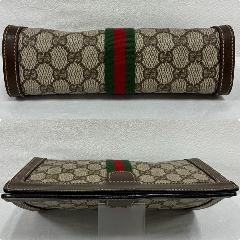 GUCCI グッチ ポーチ OLD オールド シェリーライン GG柄