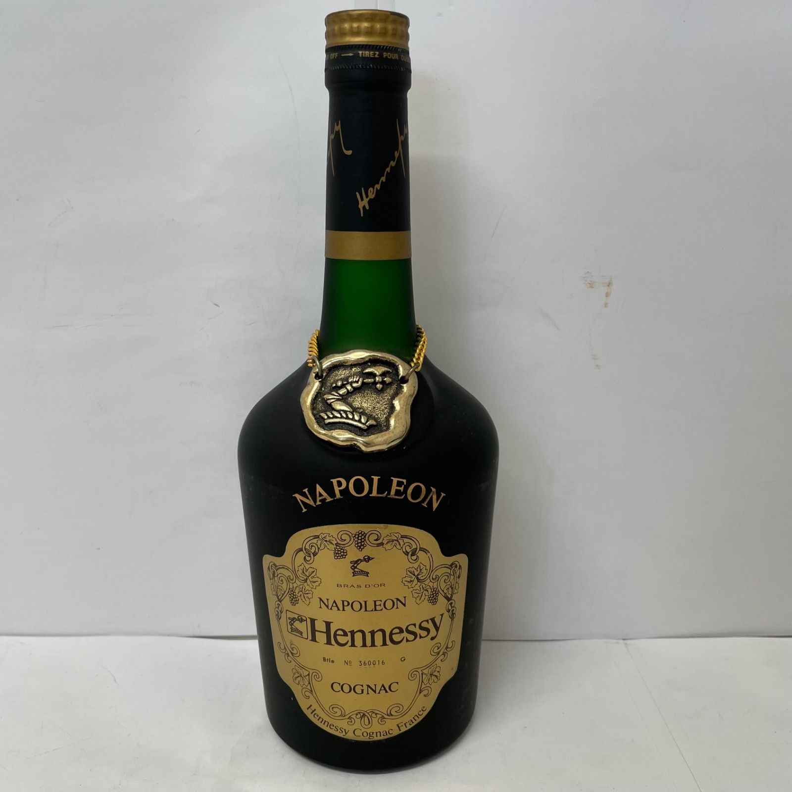 中山 Hennessy ナポレオン オールドラベル Yahoo!オークション - 送料無料 未開栓 ヘネシー ナポレオン 古
