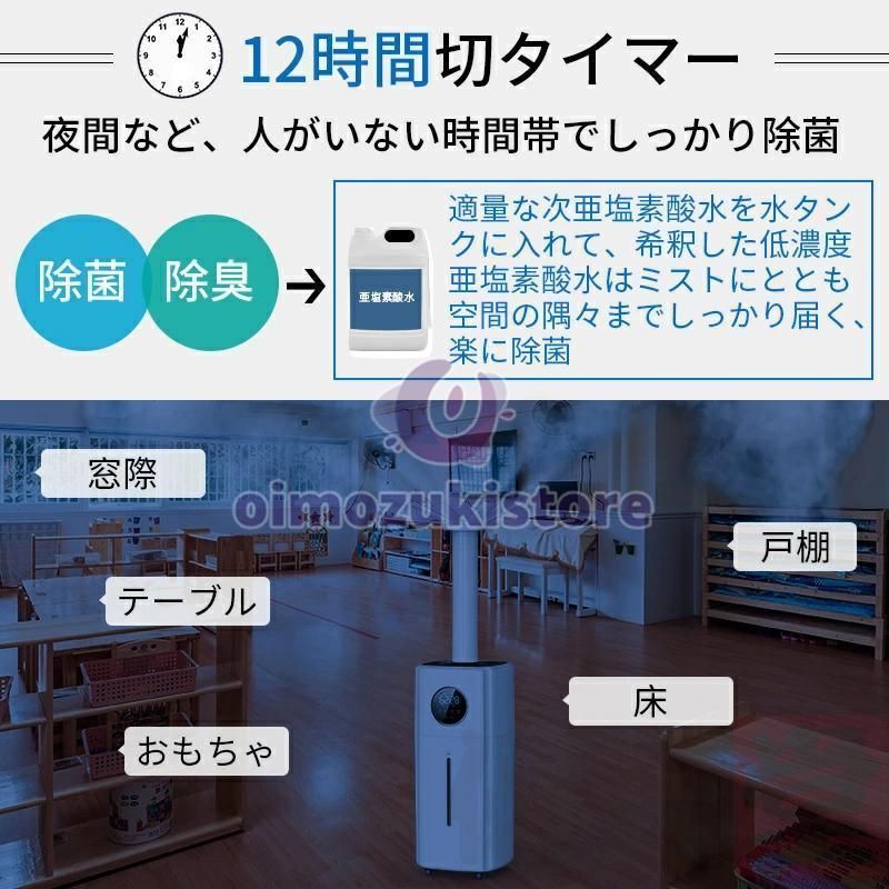 リモコン|湿度設定 上給水