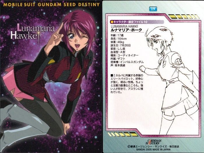 ux193 カード まとめ カードダスマスターズ ガンダムSEED ルナマリア