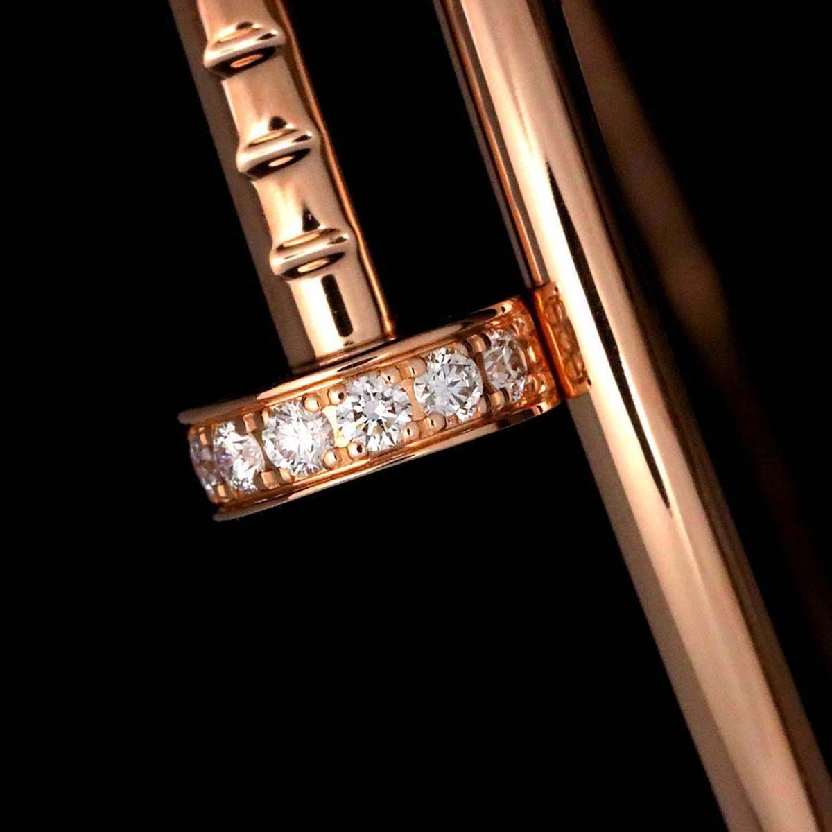 カルティエ Cartier ジュストアンクル SM #16 ブレスレット ダイヤ K18