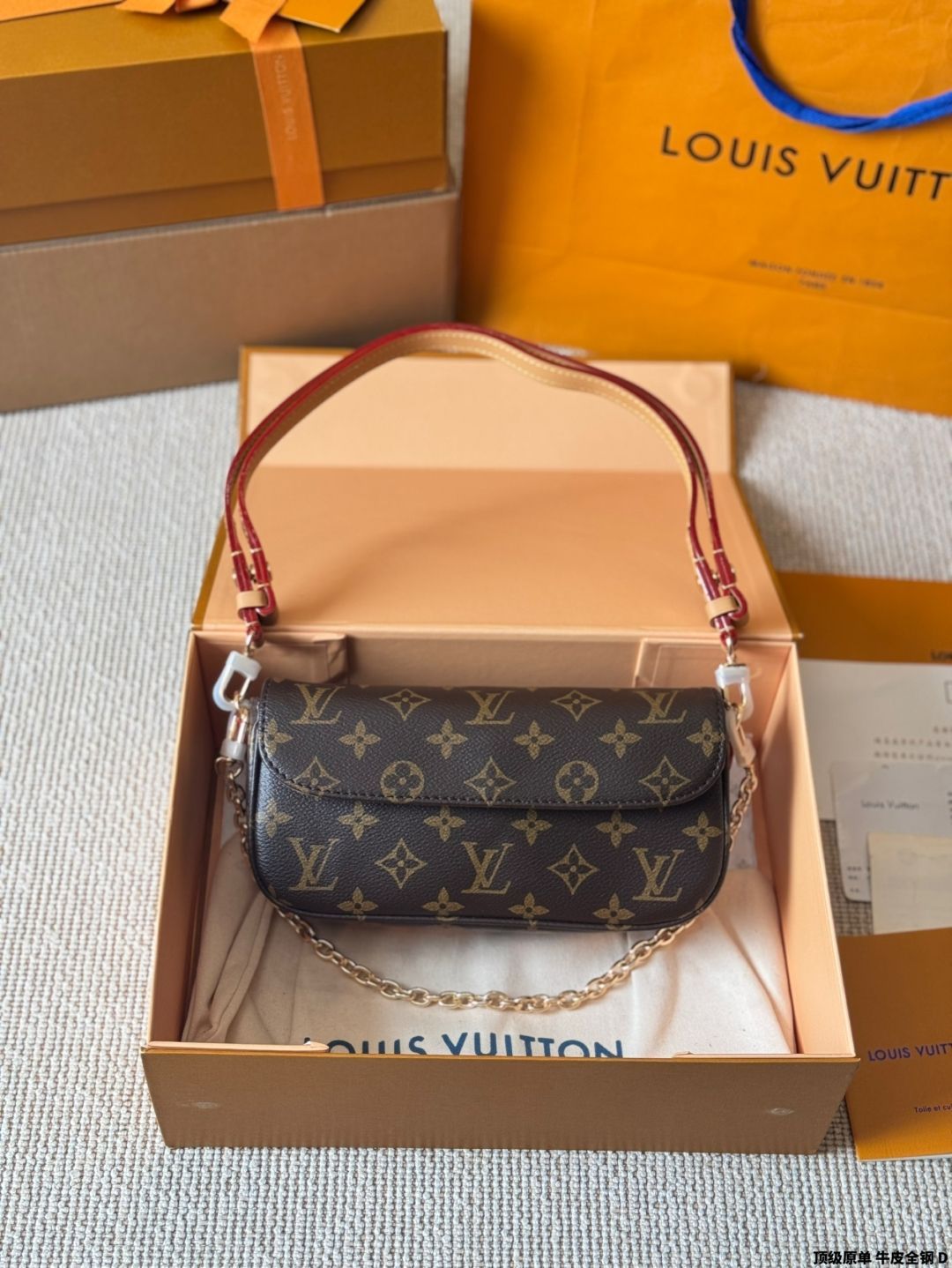 今日 LV WALLET ON CHAIN IVY アンダーアーム バッグ - ルイ ヴィトン-WTO輸入2