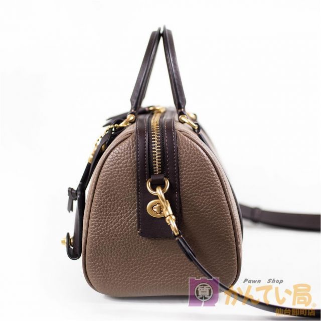 COACH】 コーチ ルビー サッチェル 25 カラーブロック ブラス ダーク 