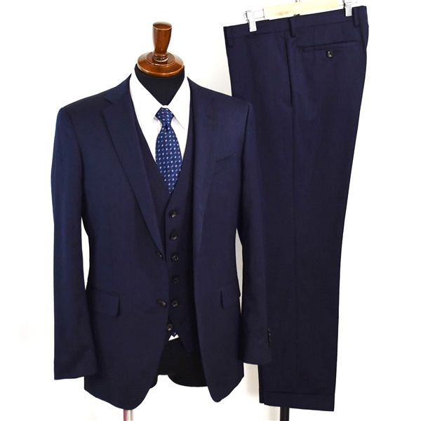 THE SUIT COMPANY 3ピース スーツ ダークネイビー M THE SUIT COMPANY 3ピース スーツ ダークネイビー M 【公式通販】