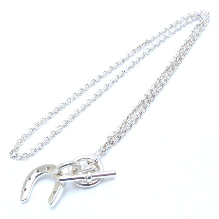 HERMES エルメス ホースシュー アミュレット ネックレス HERMES エルメス ホースシュー アミュレット ネックレス