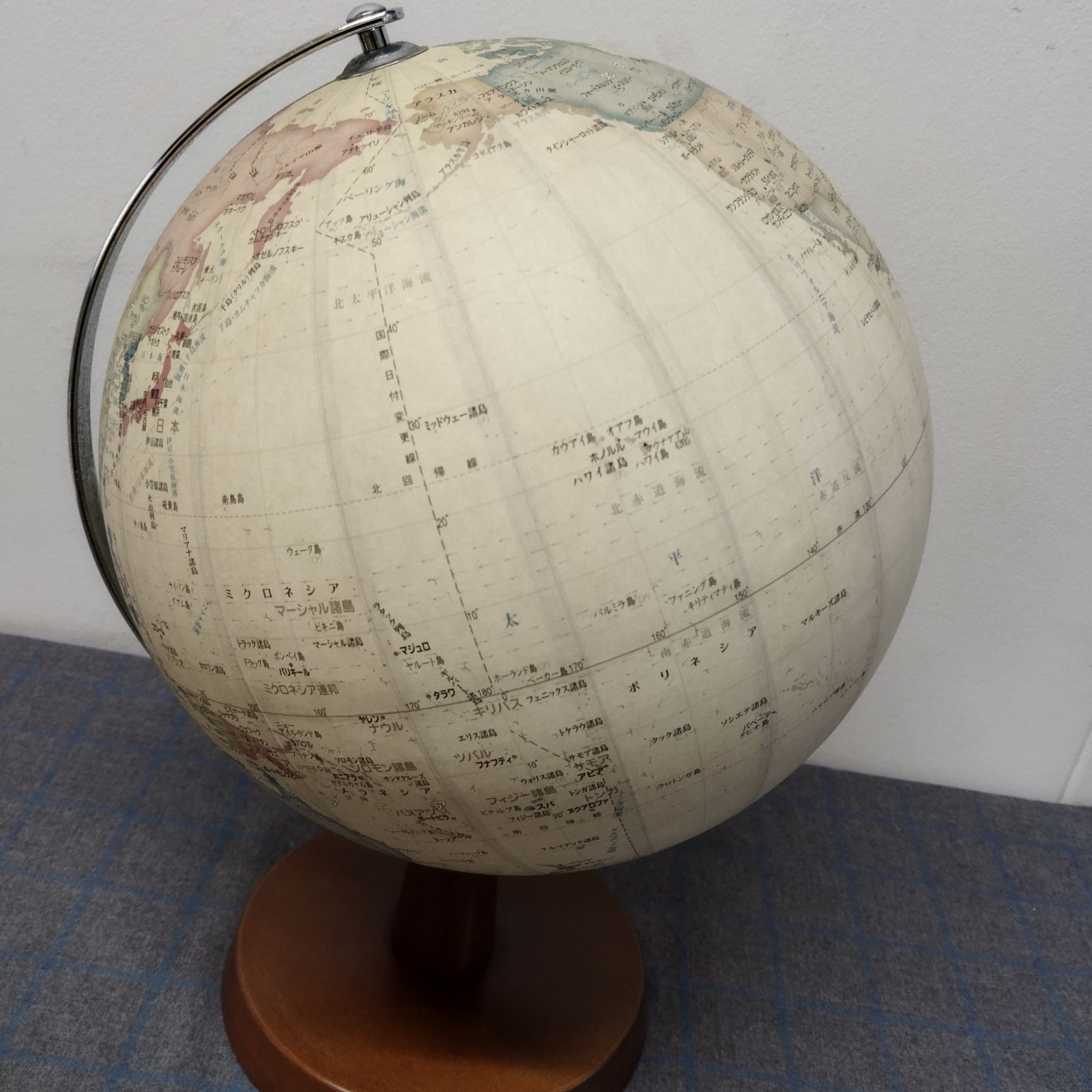 高級地球儀　アンティーク　希少　60cm 地球儀 高さ36.5cm アンティークタイプ C1699 - メルカリ