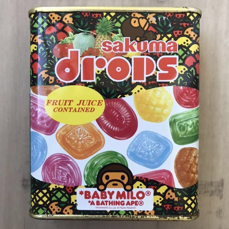 マイロ サクマドロップス BAPE milo ape ベイプ エイプ