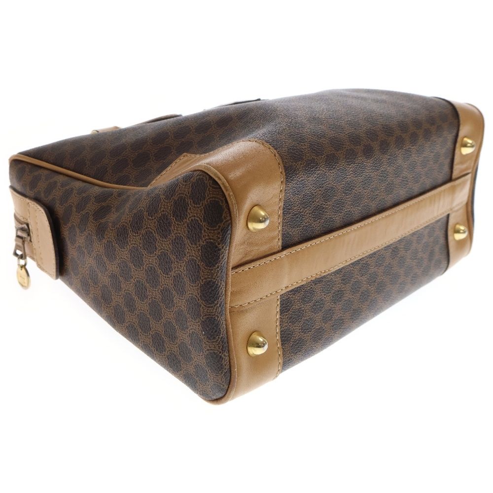 CELINE ブラウンレザー ボストンバッグ CELINE ブラウン レザー