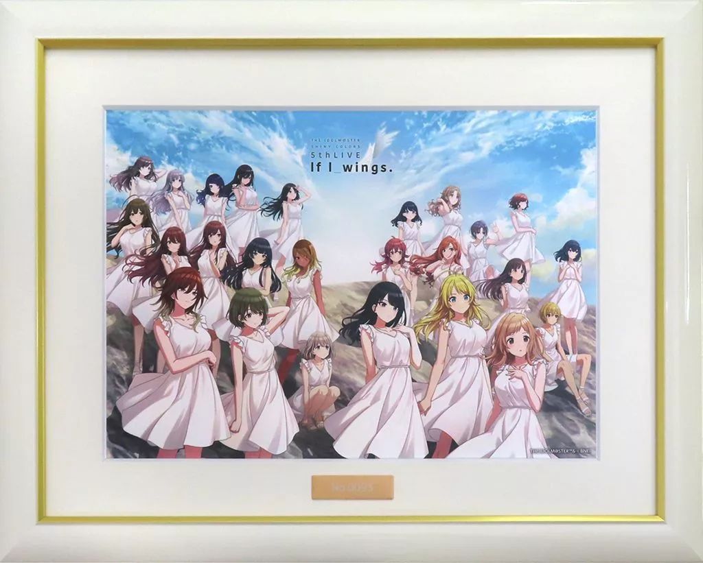 原画イラストボード THE IDOLM STER SHINY COLORS 5thLIVE If I_wings. 開催記念 公式キャラファイングラフ