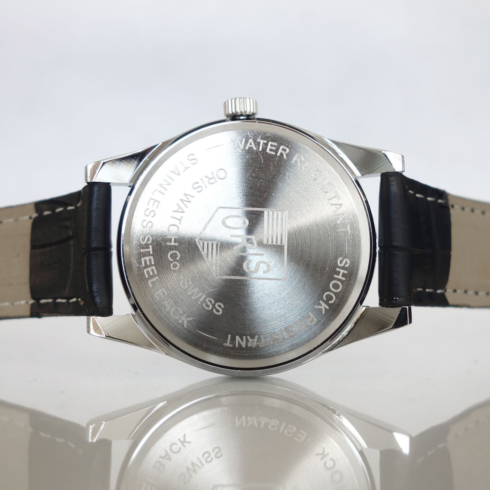 残り1本 本皮ベルト ORIS ヴィンテージ 手巻き時計 2025年7月OH済 限定