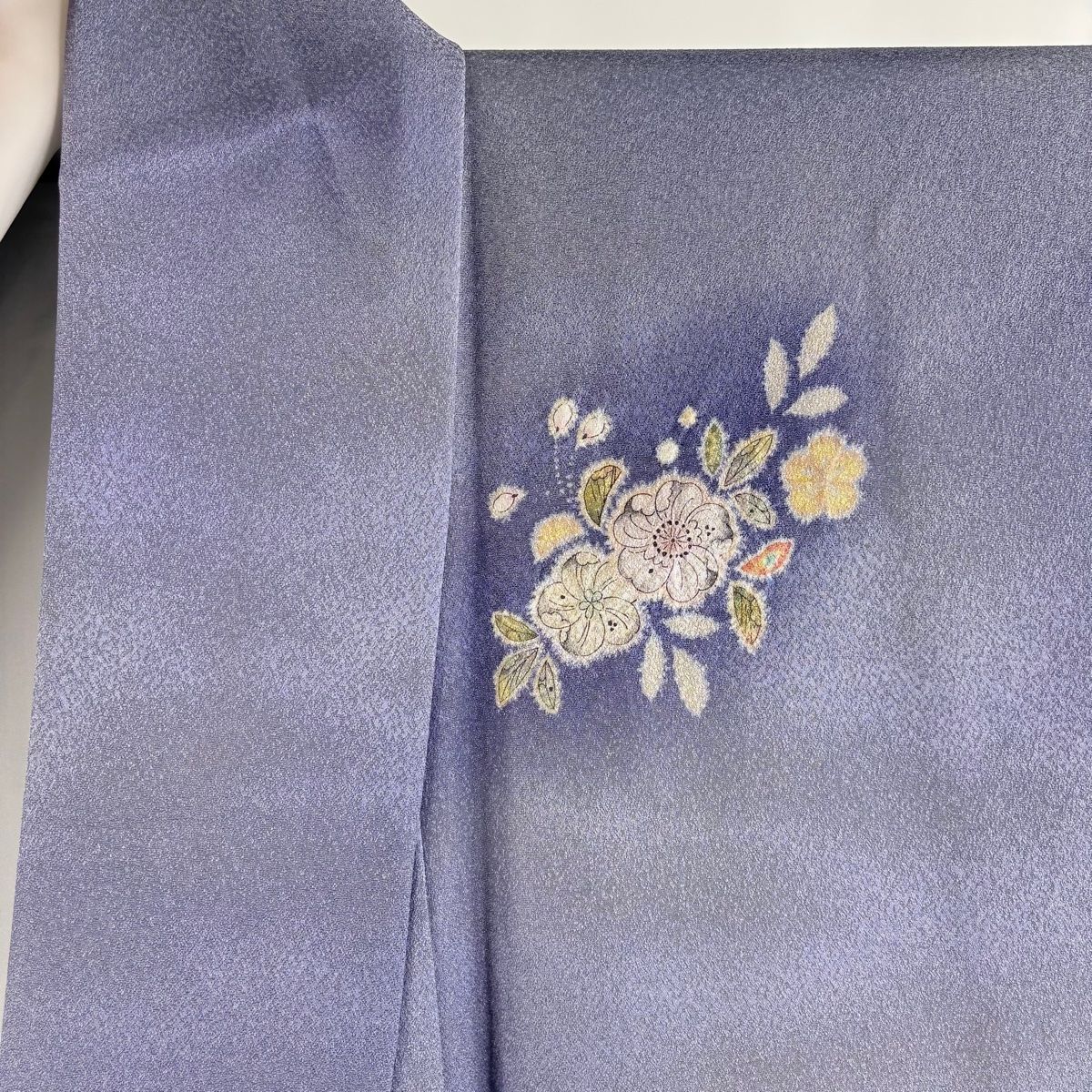 付下げ 身丈166cm 裄丈68cm L 袷 翠山工房 やまと 落款 辻が花