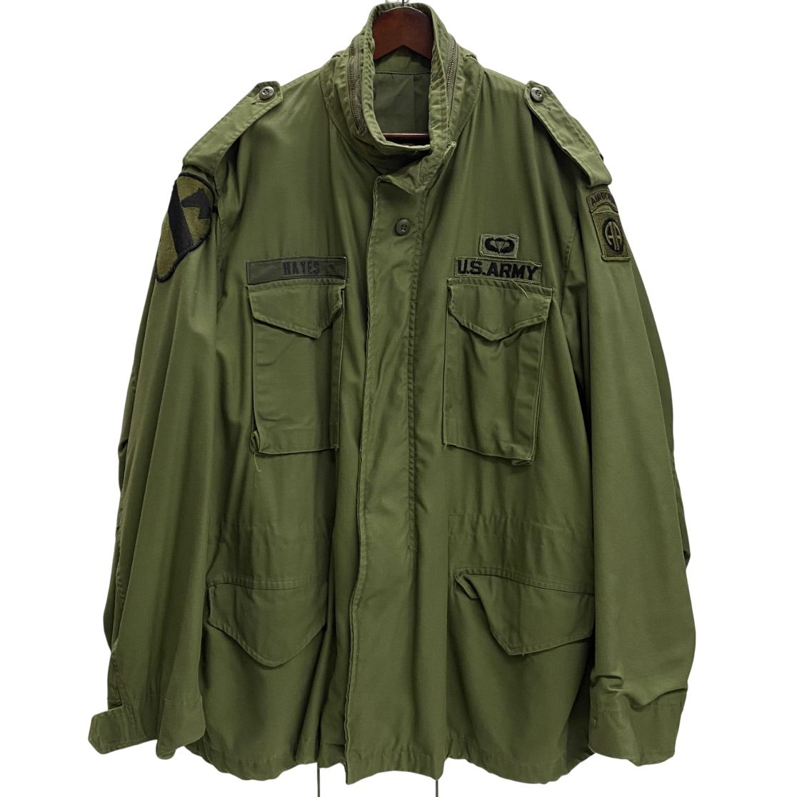 ミリタリー MILITARY 70 s US.ARMY M-65 3rd フィールドジャケット ジャケット カーキ XLサイズ 201MT-4629 VB