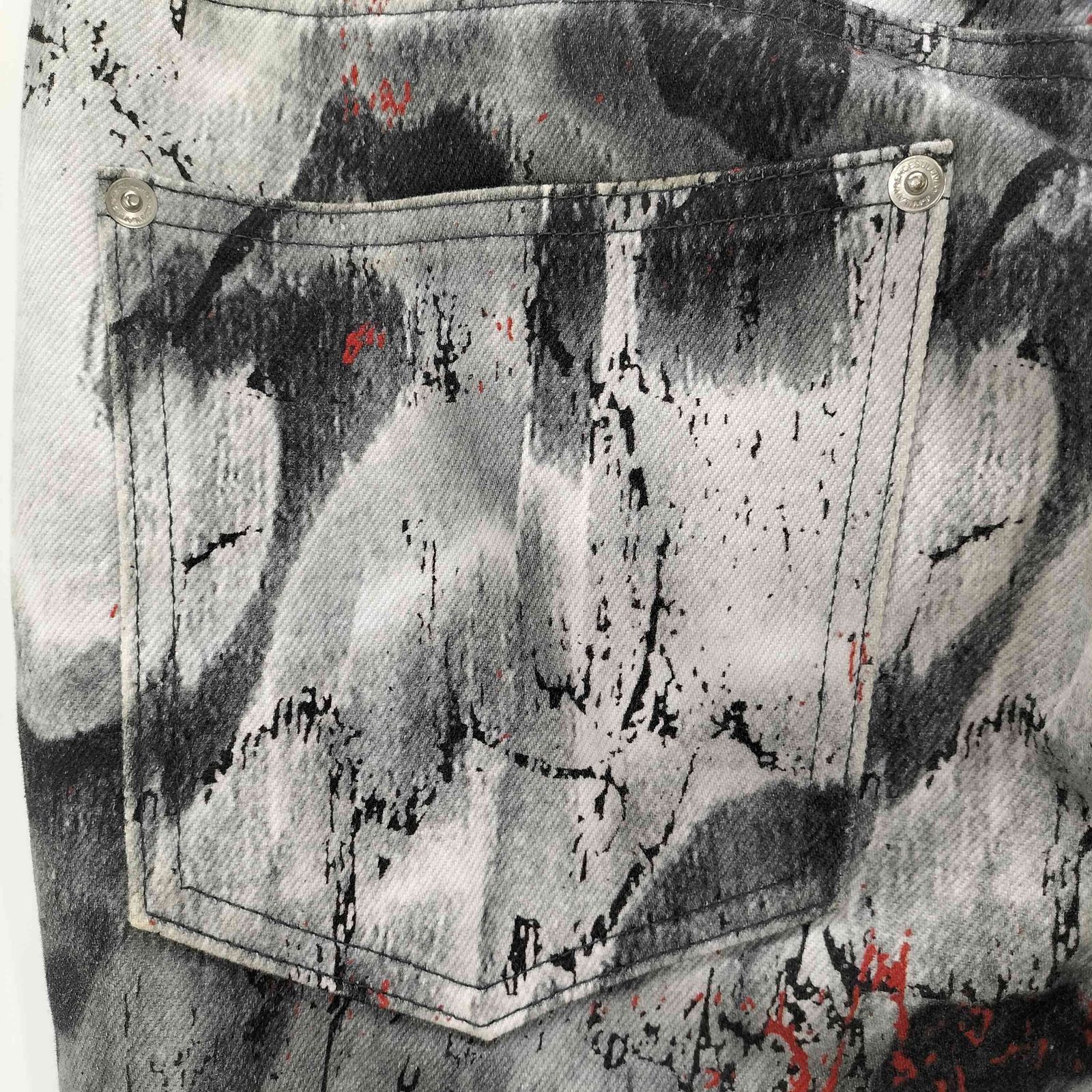 ジョンローレンスサリバン JOHN LAWRENCE SULLIVAN PRINTED DENIM