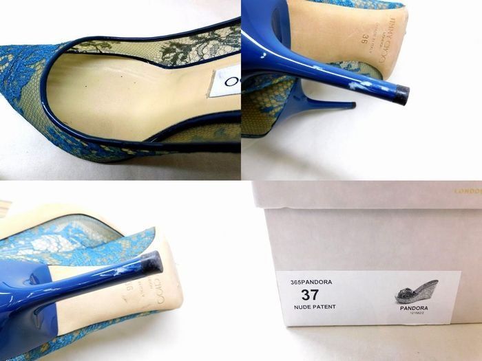 ジミーチュウ JIMMY CHOO パンプス □ 36 約23cm メッシュ