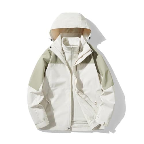 マウンテン ジャケット レディース ゆったり 二着セット 保温 インナー 軽量 撥水 防風