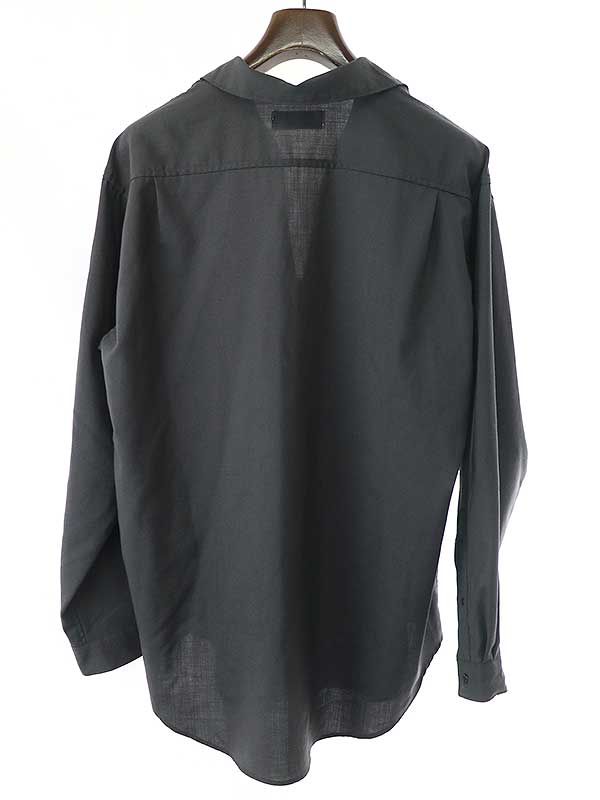 marka マーカ 23AW STUDIOUS別注 SKIPPER SH スキッパーカラーシャツ