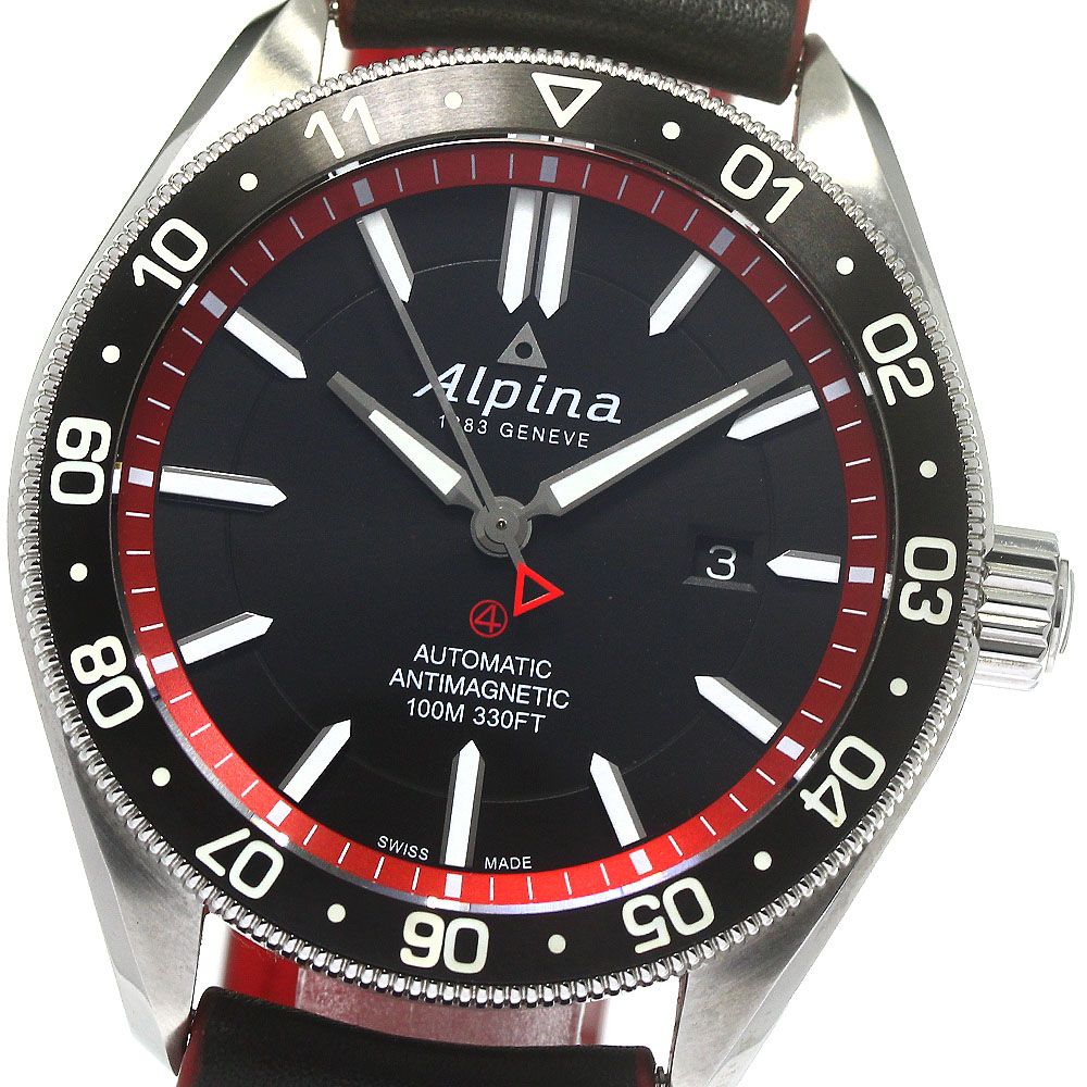 アルピナ Alpina AL525X5AQ26 1883 ジュネーブ ダイバー デイト 自動 ...