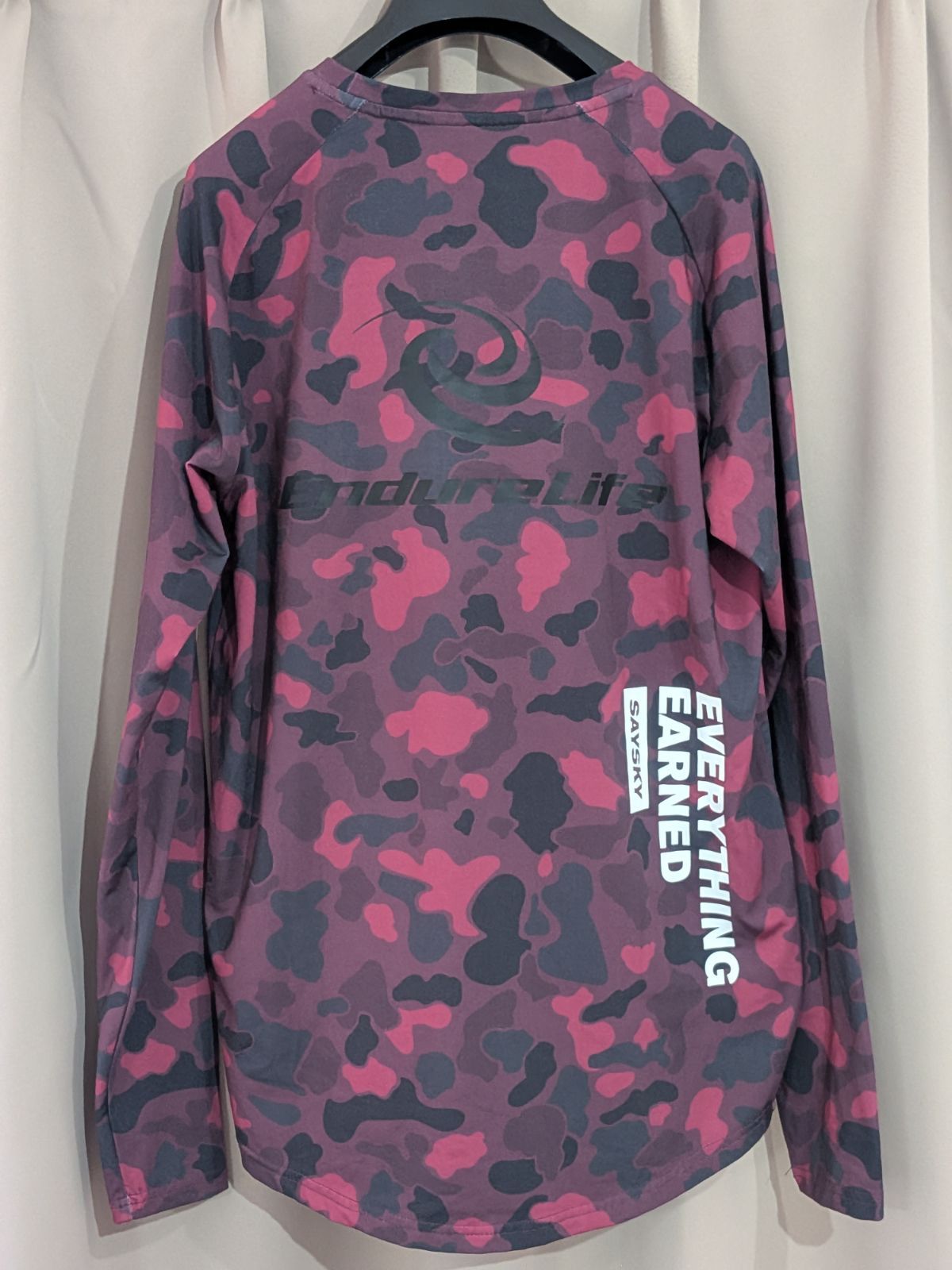 SAYSKY セイスカイ カモフラージュ 迷彩柄 ストレッチ ロンT