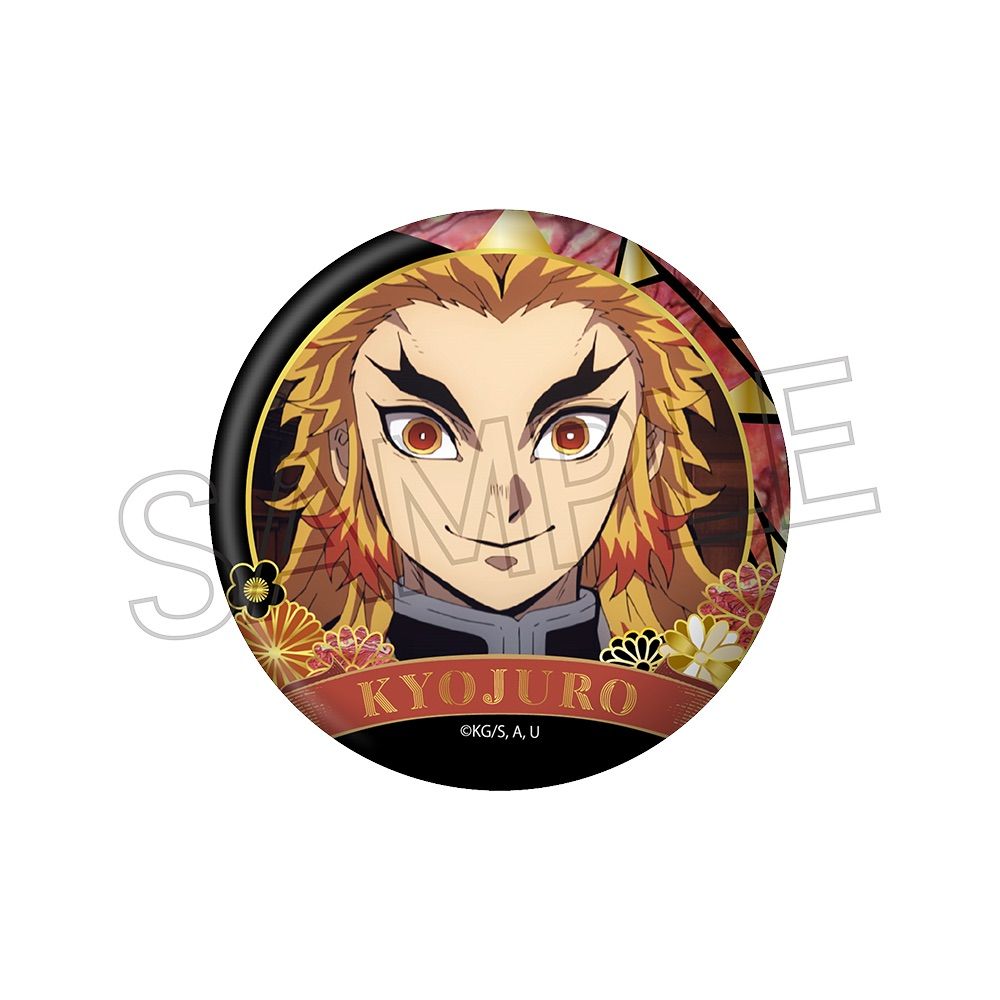 鬼滅の刃 螺鈿 限定 即完売品 グリッター キラキラ 缶バッジ 煉獄杏寿郎 鬼滅の刃 螺鈿風 シリーズ 缶バッジ Vol.2 : 鬼滅の刃GOODS