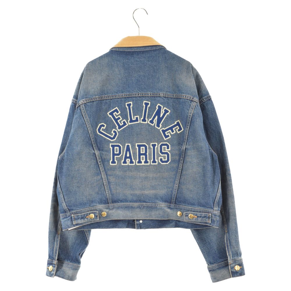 CELINE (セリーヌ) TRUCKER JACKET バックロゴ マカダムロゴ 