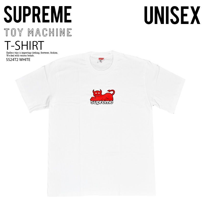 Supreme/TOY MACHINE (シュプリーム/トイ マシーン) DEVIL CAT TEE  