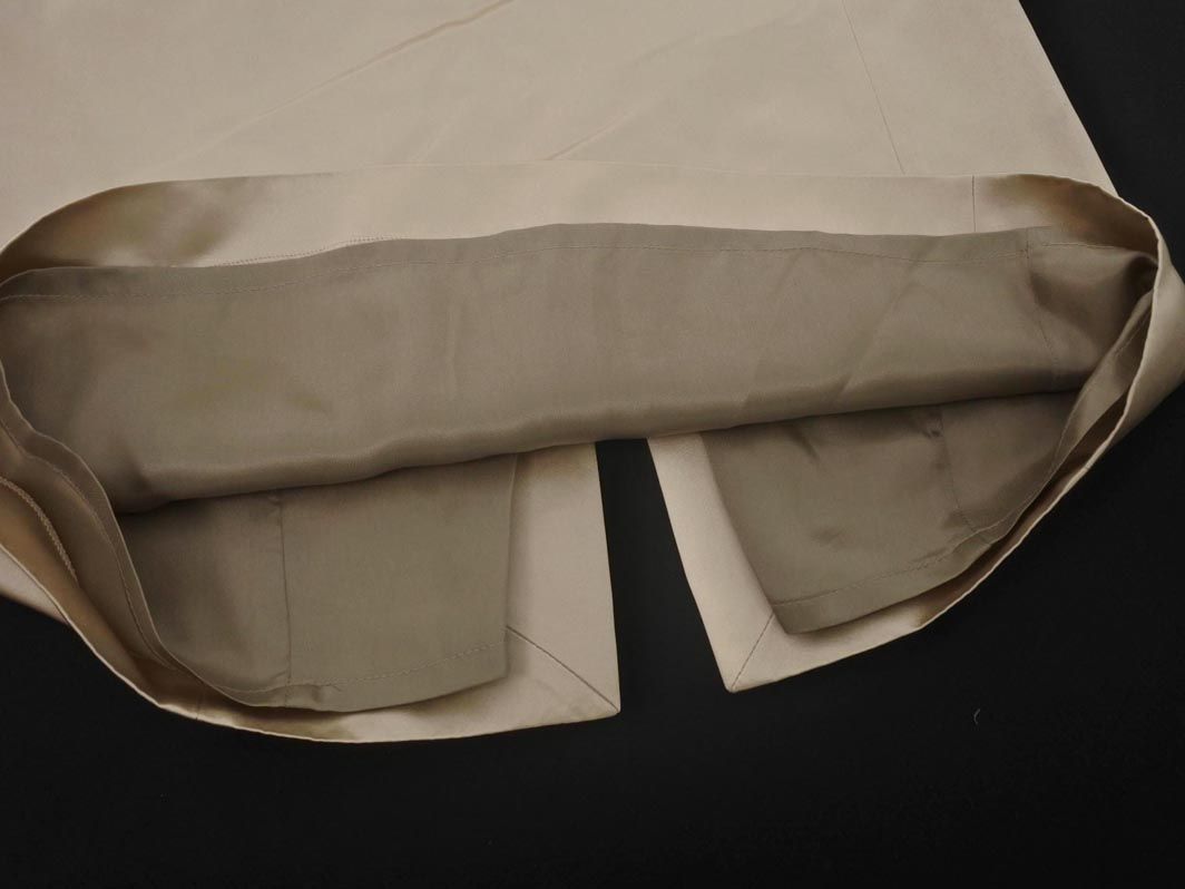 OLIVIER THEYSKENS オリヴィエ ティスケンス シルク スリット タイト スカート シャンパンゴールド ◎レディース