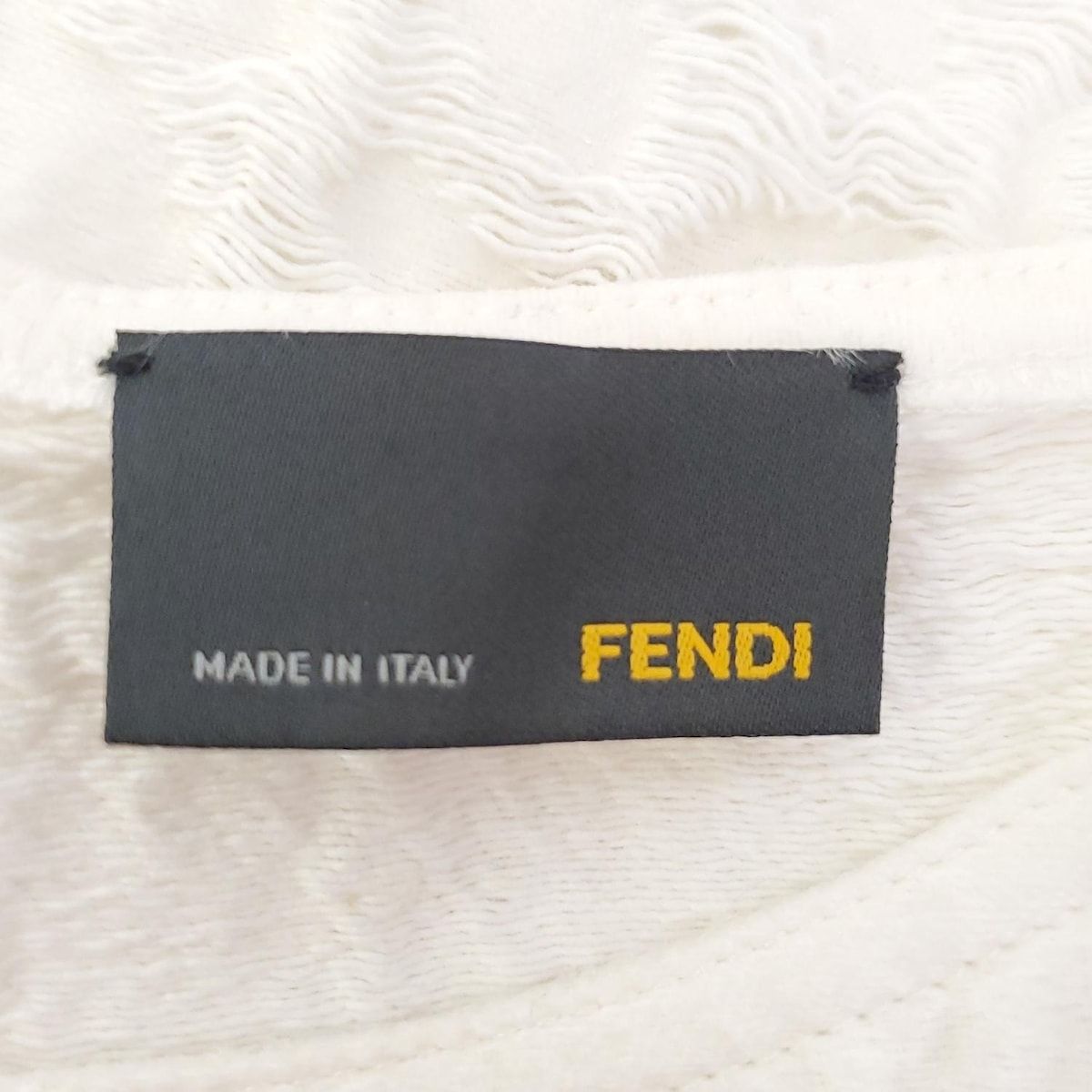 美品　FENDI ロゴワンピース　40 美品FENDI ロゴワンピース40