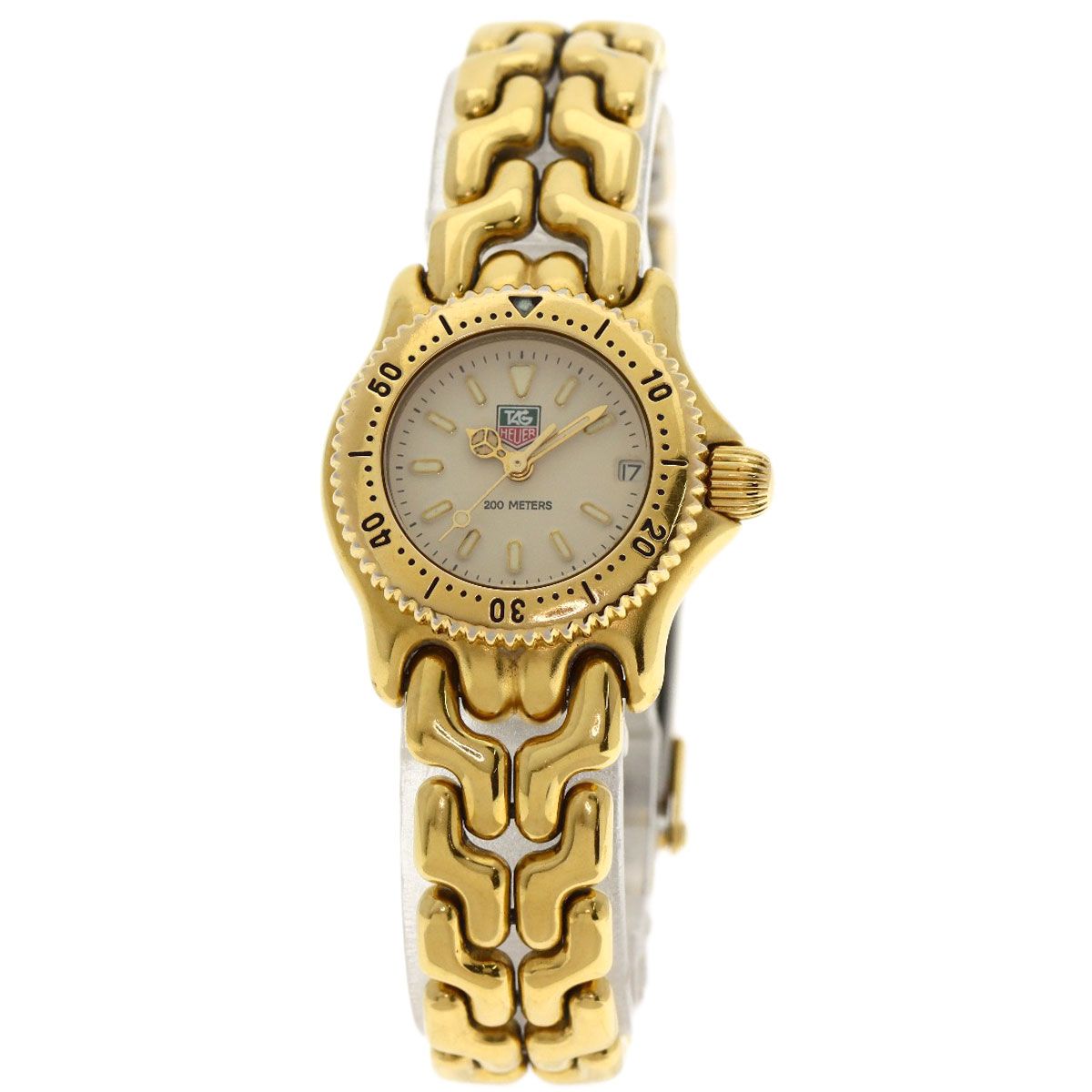 タグホイヤー セル S94.708M ステンレススチール×金メッキ ゴールド