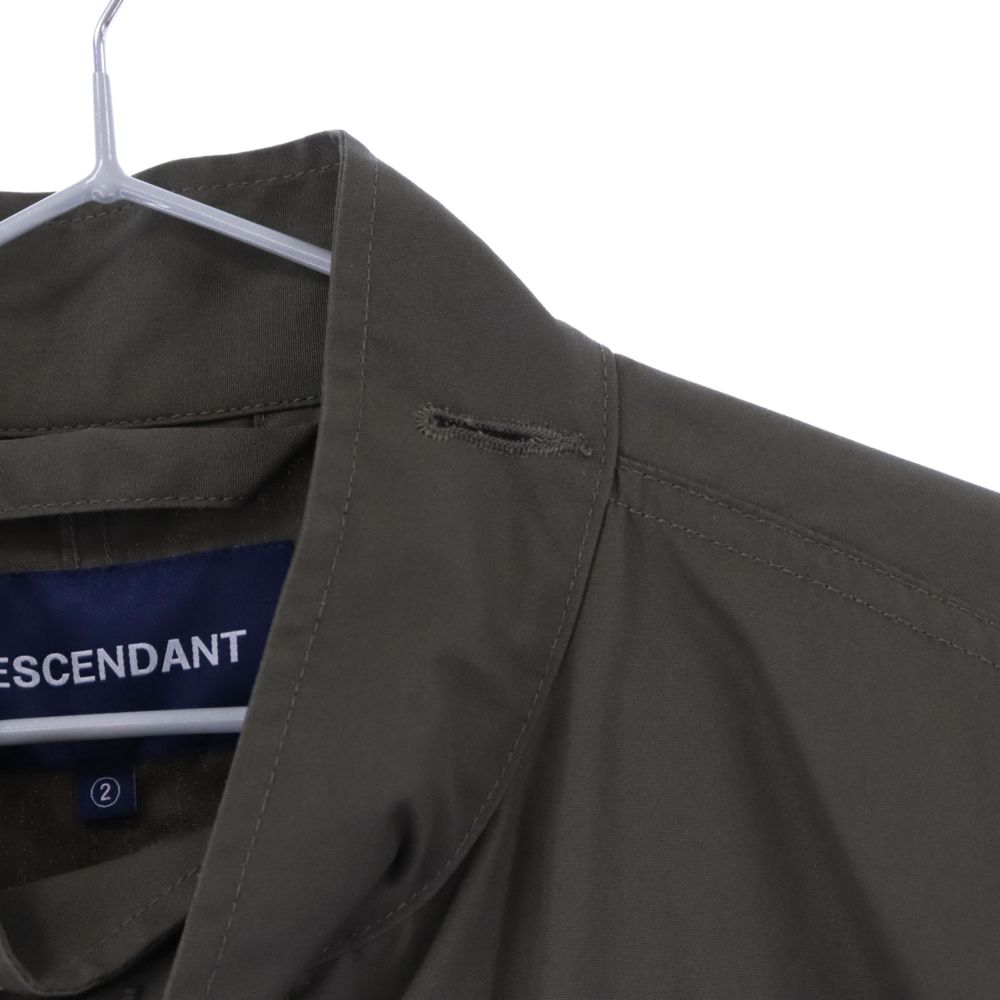 BLACKサイズDESCENDANT / CRIKET NYCO JACKET 20AW - benjaminstrategy.co