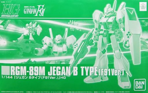 中古】プラモデル 1/144 HGUC RGM-89M ジェガンBタイプ F91Ver. 「機動