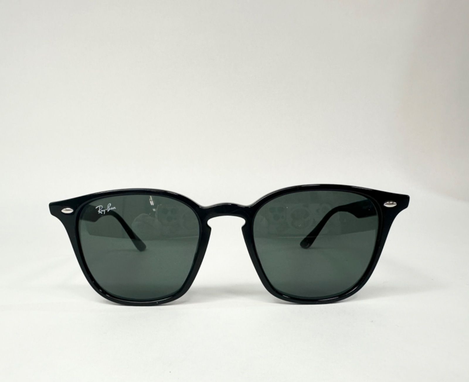 Ray-Ban ブラックサングラス レザーケース付き 新品:Ray-Ban ブラックサングラス ケース付き - メルカリ