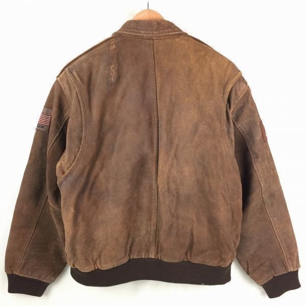 希少Vintage  米軍Bencat 1936 VGC　CHIA　ベトナム/USA空軍ボマージャケット　sizeS〈ブラウン/茶/BROWN〉色　革ジャン/bag〕菅NO.Wメじ62-2 希少Vintage 米軍Bencat 1936 VGC CHIA ベトナム/USA空軍ボマー