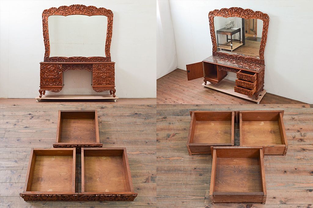 ◇アトランタ ATLANTA 化粧台 ドレッサー ライテングビューロー