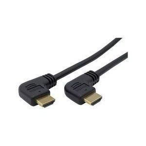 【新品・5営業日で発送】GOPPA GP-HD20LK-30 HIGH SPEED HDMI L字ケーブル(10Gbps) 3m ブラック(GP-HD20LK-30)