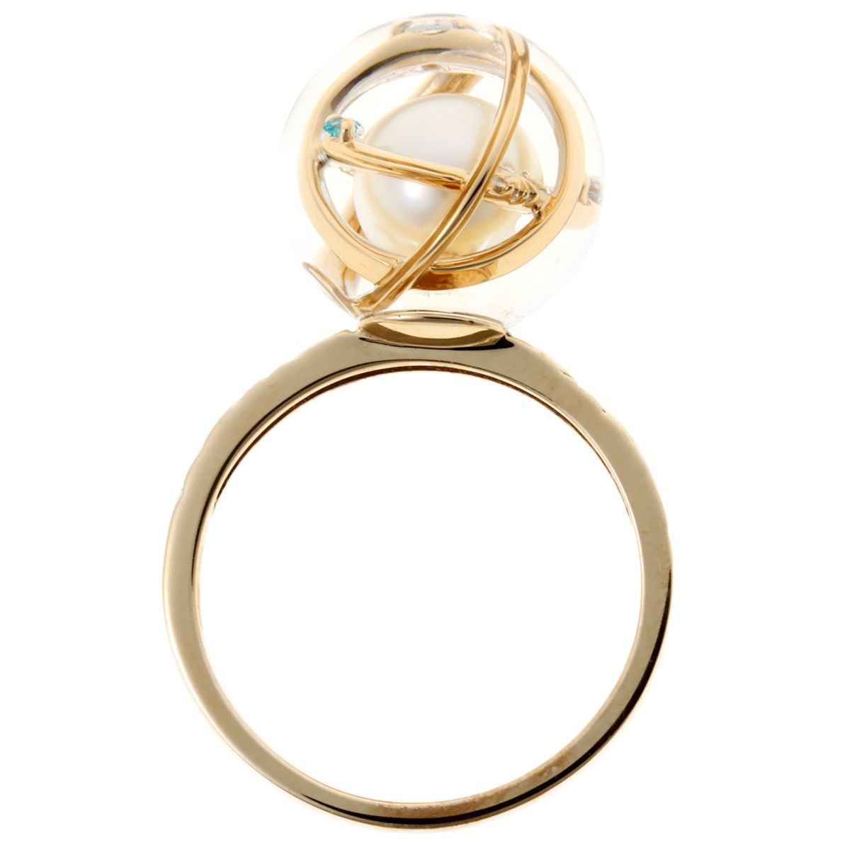 スタージュエリー/STAR JEWELRY リング K10YG #13【中古】 B