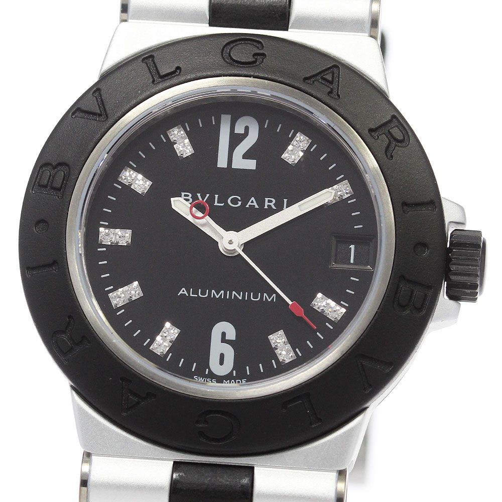 BVLGARI アルミニウム AL32TA アルミニウム クォーツ ブルガリ アルミニウム AL32TA 2008年 腕時計 | アルファオメガ