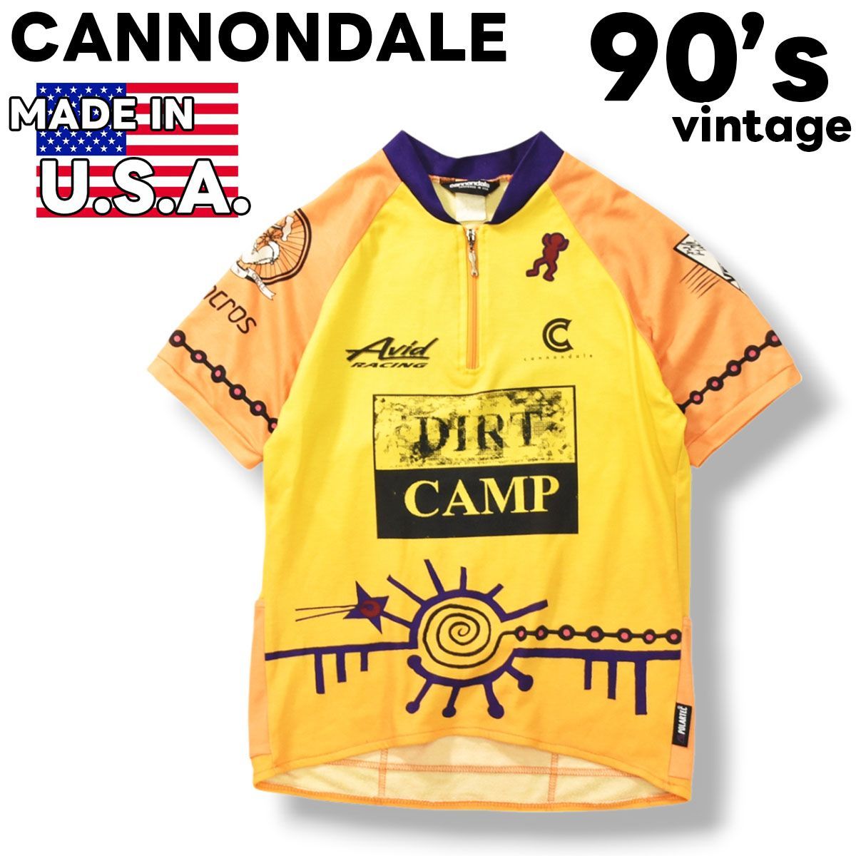 人気ブランド 海外通販 - 国内入手困難 USA製 90s 当時物】 キャノンデール 半袖 CANNONDALE ウェア