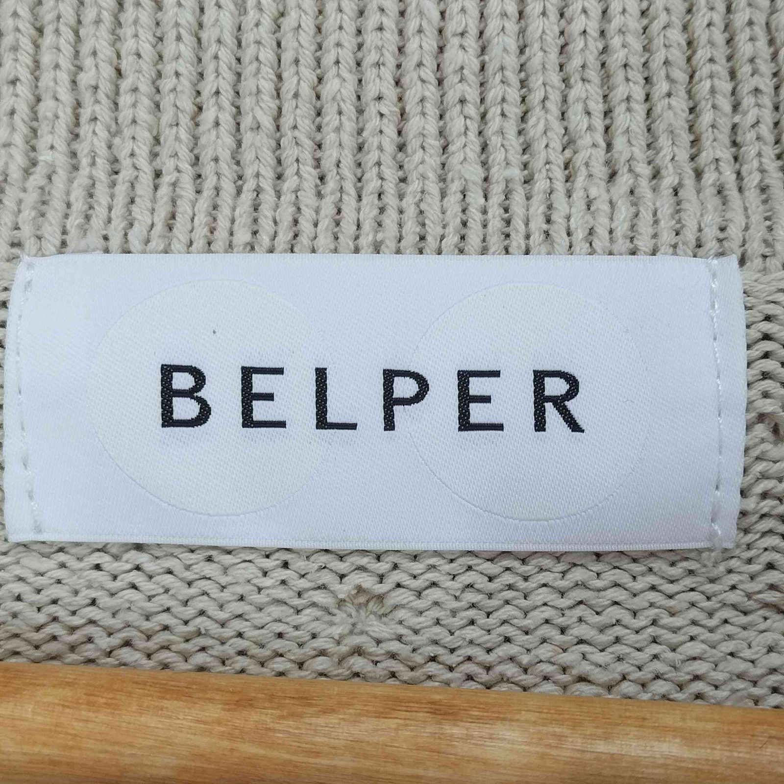 ベルパー BELPER シルク混ニットカーディガン レディース FREE