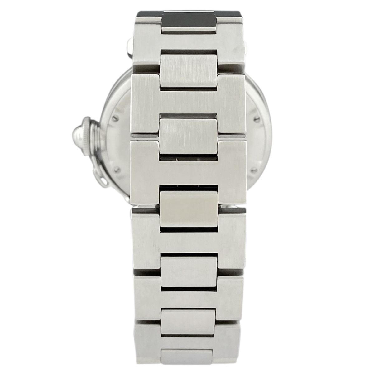 カルティエ Cartier パシャC W31015M7 ホワイト SS 自動巻き メンズ  