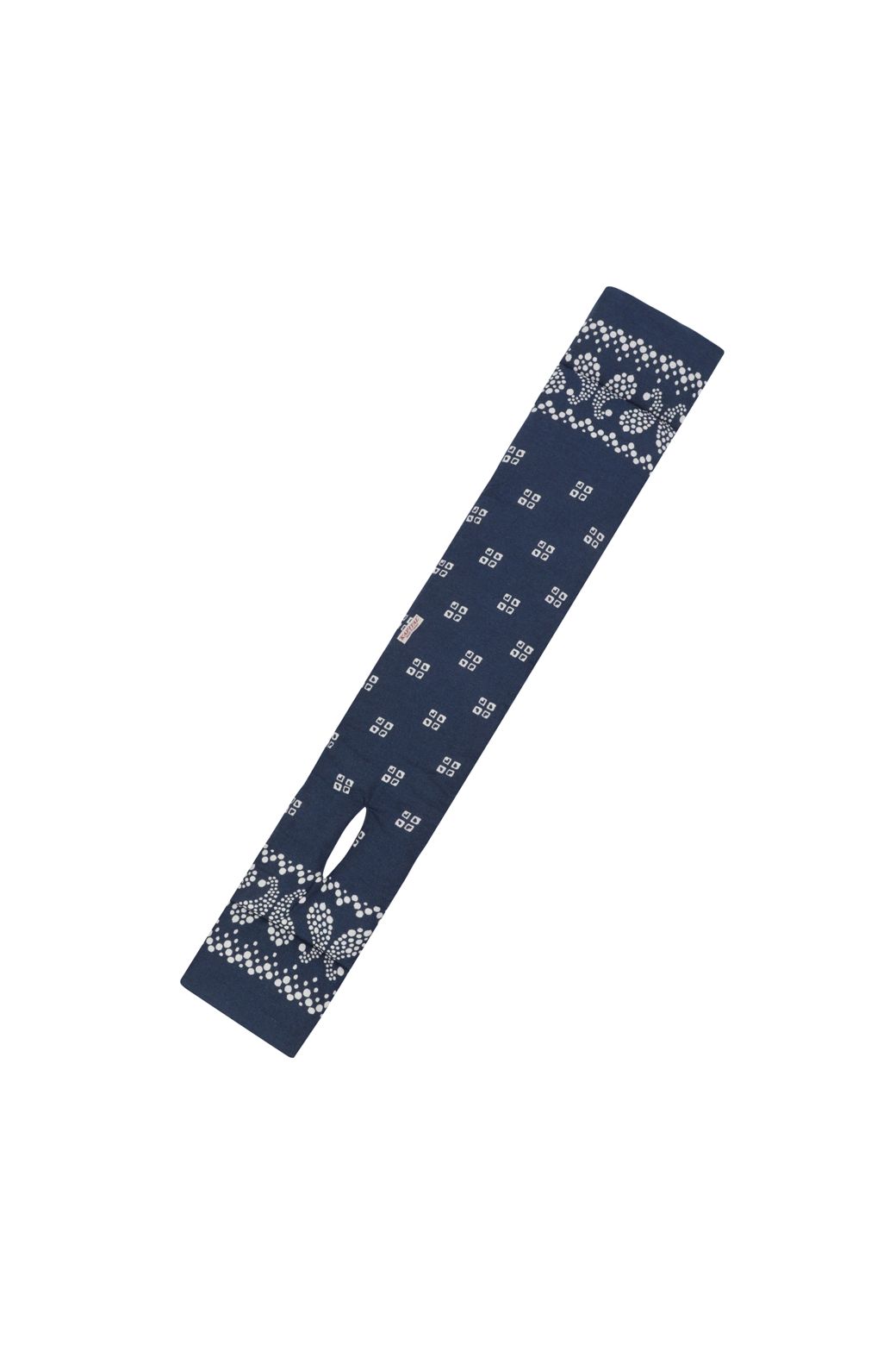 【KAPITAL】麻レーヨン　バンダナ柄　KESAマフラー(ネイビー) KAPITAL - 麻レーヨン バンダナ柄 KESAマフラー - BLUE NEON