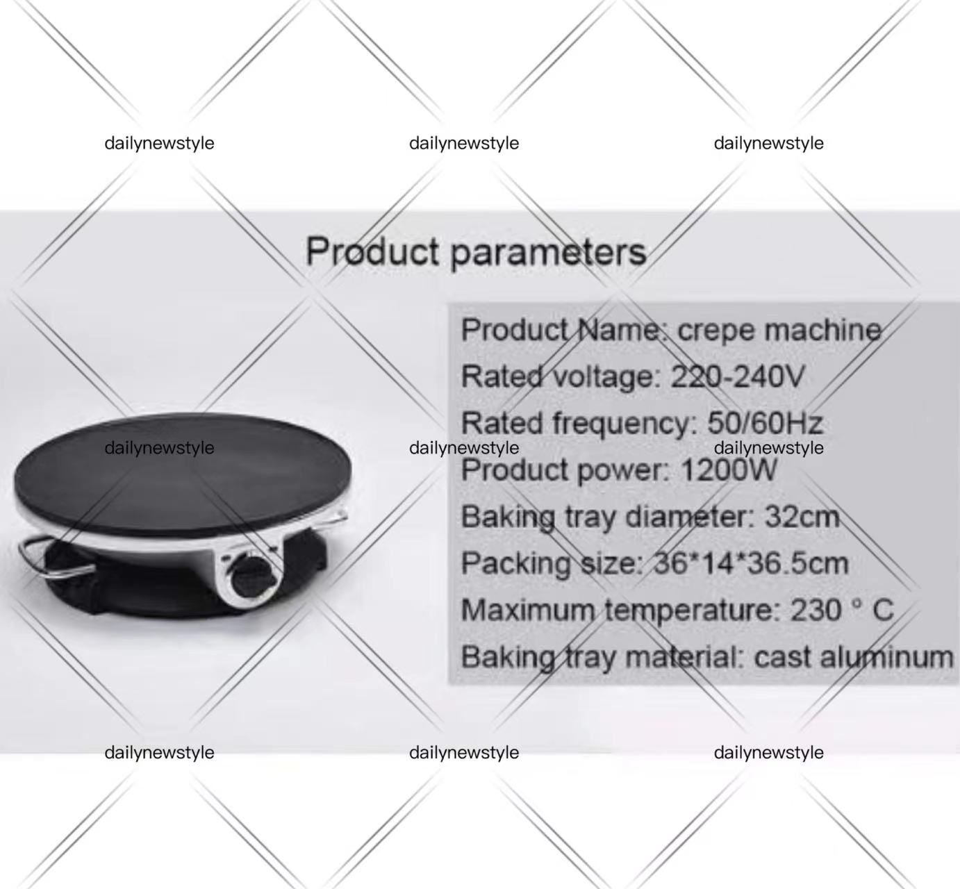 人気推薦◆クレープメーカー